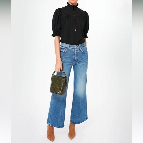 POMANDER PLACE Black Selena Blouse - Picture 2 of 11